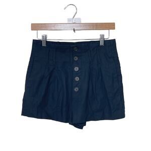 Abercrombie & Fitch Size Small 27" Waist Women's Black Paperbag Casual Shorts